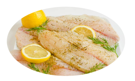 Marinated fish fillet Lemon