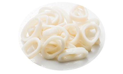 Squid Rings Plain 500gm -Eastco